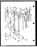 Refrigerator door handle and trim