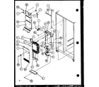 Amana SZDE25KP-P1102512W evaporator and air handling diagram