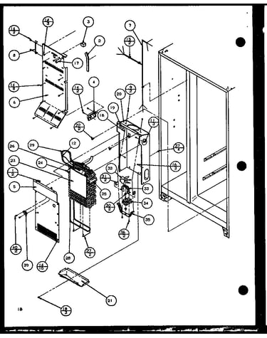 Evaporator and air handling