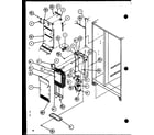 Amana SZD20KB-P1102505W evaporator and air handling diagram