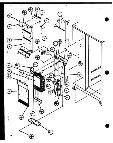 Evaporator and air handling