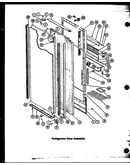 Refrigerator door assembly