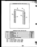 Refrigerator trim kits-xrh 124 & 125