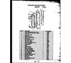 Caloric GFS227/MN02 refrigerator door parts (gfs227/mn02) (gfs2271l10/mn10) (gfs2271w10/mn10) diagram