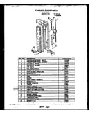 Freezer door parts (gfs227/mn02) (gfs2271l10/mn10) (gfs2271w10/mn10)