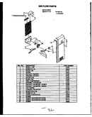 Air flow parts (gfs227/mn02) (gfs2271l10/mn10) (gfs2271w10/mn10)