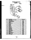 Freezer liner parts (gfs227/mn02) (gfs2271l10/mn10) (gfs2271w10/mn10)