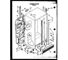 Caloric GFS227/MN00 cabinet parts diagram
