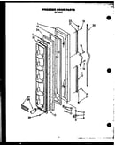 Freezer door parts