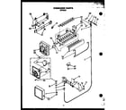 Caloric GFS227/MN00 icemaker parts diagram