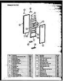 Refrigerator door parts