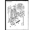 Caloric GFD240 cabinet and air handling parts diagram