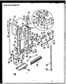 Cabinet and air handling parts