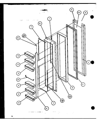 Freezer door (szi20k/p1102507w)