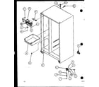 Amana SBI20K-P1102509W factor installed ice maker (szi20k/p1102507w) diagram