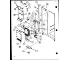 Amana SZI20K-P1102507W evaporator and air handling (szi20k/p1102507w) diagram