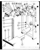 Refrigerator/freezer controls and cabinet parts (sbi20k/p1102509w)