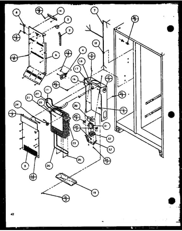 Evaporator and air handling (sbi20k/p1102509w)