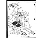 Amana 36551-P1108802W machine compartment (36551/p1108801w) (36551/p1108802w) (36558/p1108803w) (36558/p1108804w) diagram