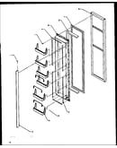 Freezer door (gri2001ww/p1168201ww)