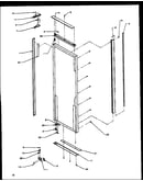 Refrigerator door (gri2001ww/p1168201ww) (grh2202be/p1168103we) (grh2202ww/p1168102ww)