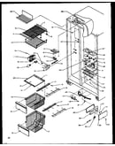 Freezer shelving and refrigerator light (grh2202be/p1168103we) (grh2202ww/p1168102ww) (grh2401sww/p1168101ww)