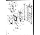 Modern Maid GRI2001WW/P1168201WW evaporator and air handling (gri2001ww/p1168201ww) (grh2202be/p1168103we) (grh2401sww/p1168101ww) diagram