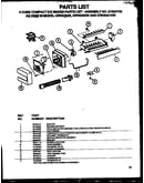 8 cube compact ice maker parts lists (grh2202be/p1168103we) (grh2202ww/p1168102ww) (grh2401sww/p1168101ww)