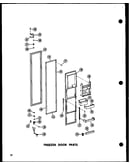 Freezer door parts