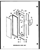 Refrigerator door assy