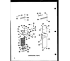 Amana SR17G-1-AG-P60201-9WG evaporator parts diagram