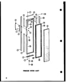 Freezer door assy