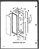 Refrigerator door assy