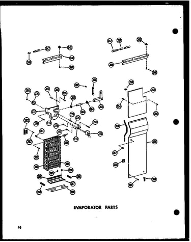 Evaporator parts