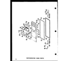 Amana SDI25N-C-P60201-64WC refrigerator door parts diagram