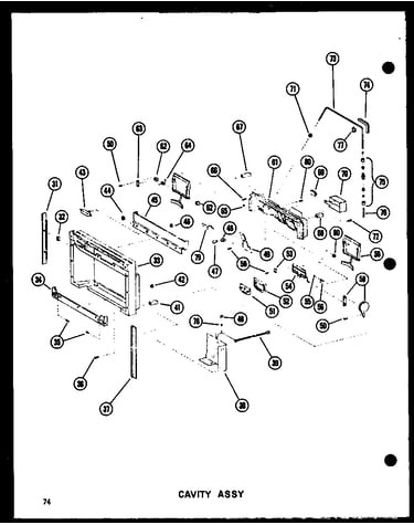 Cavity assy