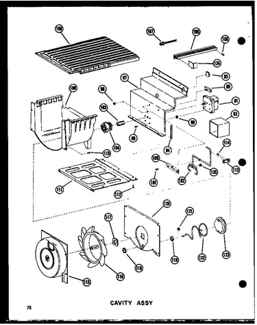 Cavity assy