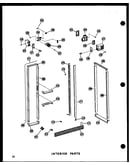 Interior parts (sdi25n-1/p60230-75w) (sdi25n-1-c/p60230-75wc) (sdi25n-1-ag/p60230-75wg) (sdi25n-1-a/p60230-75wa) (sdi25n-1/p60230-92w) (sdi25n-1-c/p60230-92wc) (sdi25n-1-ag/p60230-92wg) (sdi25n-1-a/p60230-92wa) (sdi25w/p60340-3w) (sdi25w-c/p60340-3wc) (sd