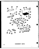 Condensor parts (sdi25n-1/p60230-75w) (sdi25n-1-c/p60230-75wc) (sdi25n-1-ag/p60230-75wg) (sdi25n-1-a/p60230-75wa) (sdi25n-1/p60230-92w) (sdi25n-1-c/p60230-92wc) (sdi25n-1-ag/p60230-92wg) (sdi25n-1-a/p60230-92wa) (sdi25w/p60340-3w) (sdi25w-c/p60340-3wc) (s