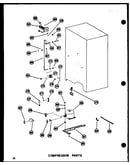 Compressor parts (sdi25n-1/p60230-75w) (sdi25n-1-c/p60230-75wc) (sdi25n-1-ag/p60230-75wg) (sdi25n-1-a/p60230-75wa) (sdi25n-1/p60230-92w) (sdi25n-1-c/p60230-92wc) (sdi25n-1-ag/p60230-92wg) (sdi25n-1-a/p60230-92wa) (sdi25w/p60340-3w) (sdi25w-c/p60340-3wc) (