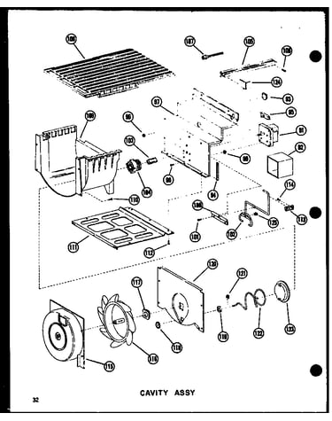 Cavity assy (sdi25n-1/p60230-75w) (sdi25n-1-c/p60230-75wc) (sdi25n-1-ag/p60230-75wg) (sdi25n-1-a/p60230-75wa) (sdi25n-1/p60230-92w) (sdi25n-1-c/p60230-92wc) (sdi25n-1-ag/p60230-92wg) (sdi25n-1-a/p60230-92wa) (sdi25w/p60340-3w) (sdi25w-c/p60340-3wc) (sdi25
