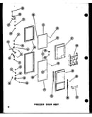 Freezer door assy (sdi25n-1-a/p60230-82wa) (sdi25n-1-c/p60230-83wc) (sdi25n-1-ag/p60230-82wg) (sdi25n-1/p60230-83w) (sdi25n-1/p60230-93w) (sdi25n-1-c/p60230-93wc) (sdi25n-1-ag/p60230-93wg) (sdi25n-1-a/p60230-93wa) (sdi25w/p60340-17w) (sdi25w-c/p60340-17wc