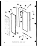 Refrigerator door assy (sdi25n-1-a/p60230-82wa) (sdi25n-1-c/p60230-83wc) (sdi25n-1-ag/p60230-82wg) (sdi25n-1/p60230-83w) (sdi25n-1/p60230-93w) (sdi25n-1-c/p60230-93wc) (sdi25n-1-ag/p60230-93wg) (sdi25n-1-a/p60230-93wa) (sdi25w/p60340-17w) (sdi25w-c/p60340