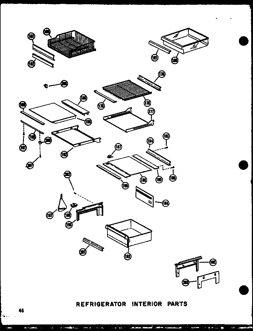 REFRIGERATOR INTERIOR PARTS (SDI25N-1-A/P60230-82WA) (SDI25N-1-C/P60230-83WC) (SDI25N-1-AG/P60230-82WG) (SDI25N-1/P60230-83W) (SDI25N-1/P60230-93W) (SDI25N-1-C/P60230-93WC) (SDI25N-1-AG/P60230-93WG) (SDI25N-1-A/P60230-93WA) (SDI25W/P60340-17W) (SDI25W-C/P