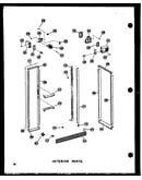 Interior parts (sdi25n-1-a/p60230-82wa) (sdi25n-1-c/p60230-83wc) (sdi25n-1-ag/p60230-82wg) (sdi25n-1/p60230-83w) (sdi25n-1/p60230-93w) (sdi25n-1-c/p60230-93wc) (sdi25n-1-ag/p60230-93wg) (sdi25n-1-a/p60230-93wa) (sdi25w/p60340-17w) (sdi25w-c/p60340-17wc) (