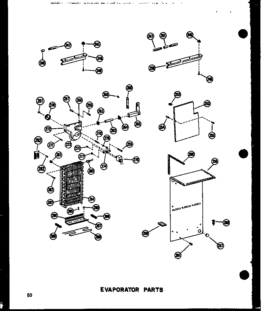 EVAPORATOR PARTS (SDI25N-1-A/P60230-82WA) (SDI25N-1-C/P60230-83WC) (SDI25N-1-AG/P60230-82WG) (SDI25N-1/P60230-83W) (SDI25N-1/P60230-93W) (SDI25N-1-C/P60230-93WC) (SDI25N-1-AG/P60230-93WG) (SDI25N-1-A/P60230-93WA) (SDI25W/P60340-17W) (SDI25W-C/P60340-17WC)