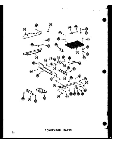 Condensor parts (sdi25n-1-a/p60230-82wa) (sdi25n-1-c/p60230-83wc) (sdi25n-1-ag/p60230-82wg) (sdi25n-1/p60230-83w) (sdi25n-1/p60230-93w) (sdi25n-1-c/p60230-93wc) (sdi25n-1-ag/p60230-93wg) (sdi25n-1-a/p60230-93wa) (sdi25w/p60340-17w) (sdi25w-c/p60340-17wc)