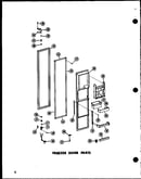 Freezer door parts (sr25w/p60340-1w) (sr25w-c/p60340-1wc) (sr25w-ag/p60340-1wg) (sr25w-a/p60340-1wa) (sd25w-c/p60340-11wc) (sd25w-a/p60340-11wa) (sd25w/p60340-11w) (sd25w-ag/p60340-11wg) (sr22w-c/p60340-4wc) (sr22w-a/p60340-4wa) (sr22w/p60340-4w) (sr22w-a