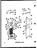 Evaporator parts (sr25w/p60340-1w) (sr25w-c/p60340-1wc) (sr25w-ag/p60340-1wg) (sr25w-a/p60340-1wa) (sd25w-c/p60340-11wc) (sd25w-a/p60340-11wa) (sd25w/p60340-11w) (sd25w-ag/p60340-11wg) (sr22w-c/p60340-4wc) (sr22w-a/p60340-4wa) (sr22w/p60340-4w) (sr22w-ag