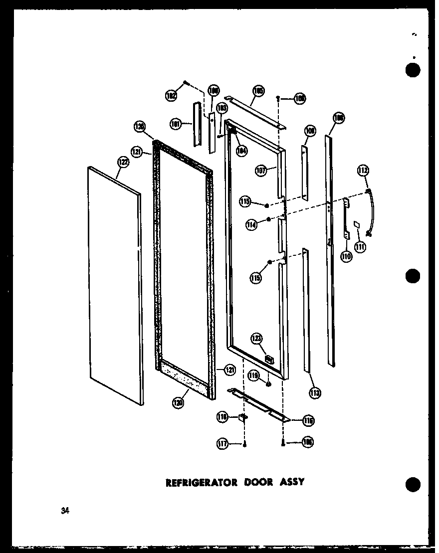 REFRIGERATOR DOOR ASSY (SR25W-A/P60340-15WA) (SR25W-C/P60340-15WC) (SR25W-AG/P60340-15WG) (SR25W/P60340-15W) (SD25W/P60340-25W) (SD25W-C/P60340-25WC) (SD25W-AG/P60340-25WG) (SD25W-A/P60340-25WA) (SR22W/P60340-18W) (SR25W-C/P60340-18WC) (SR25W-AG/P60340-18